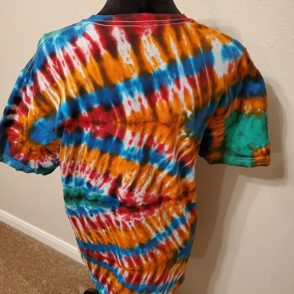 Tie Dye boho bohemia style unisex size L. 100% soft cotton. - Picture 7 of 10